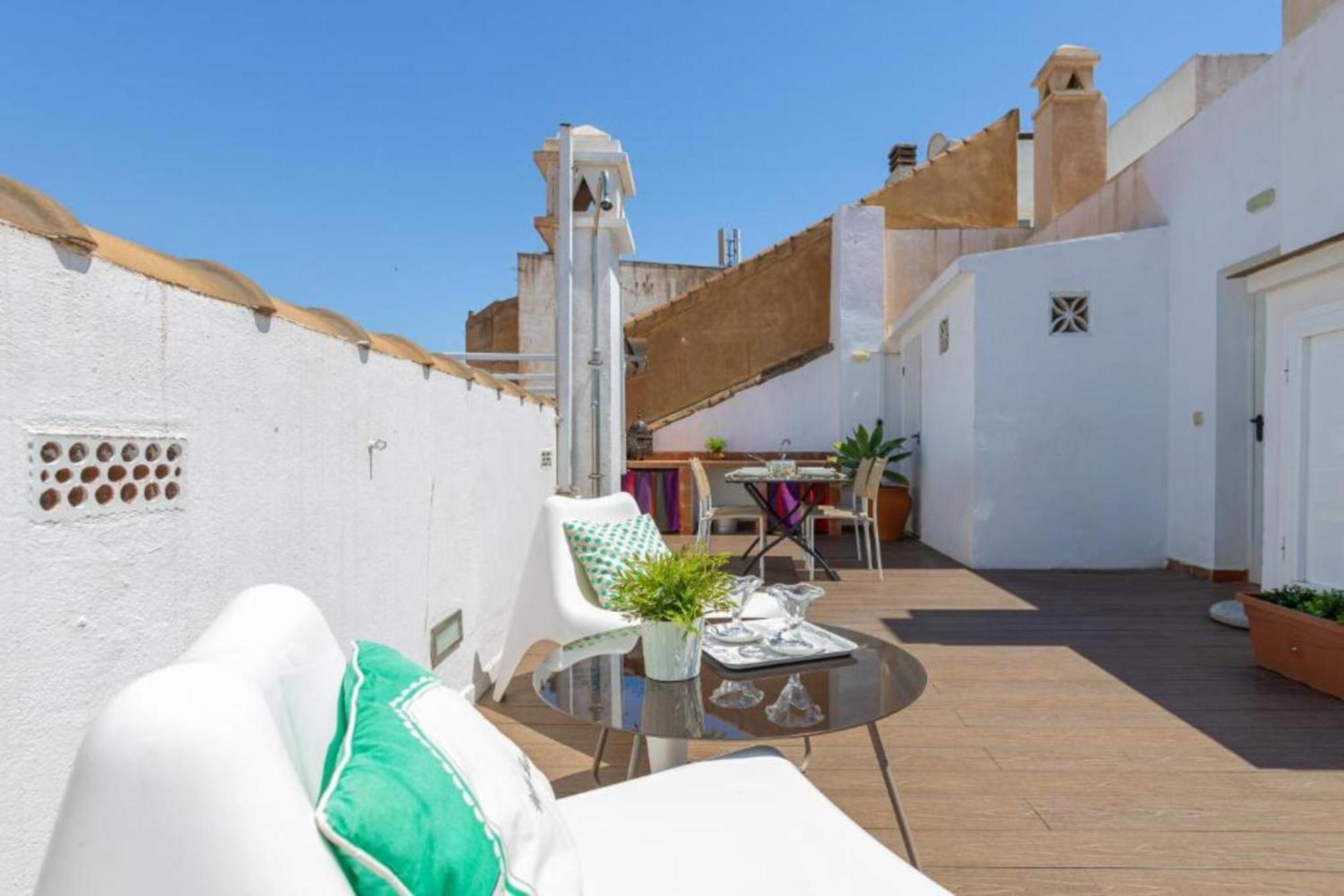 C20 - Adorable Apartment In The Center With Sun Terrace مالقة المظهر الخارجي الصورة