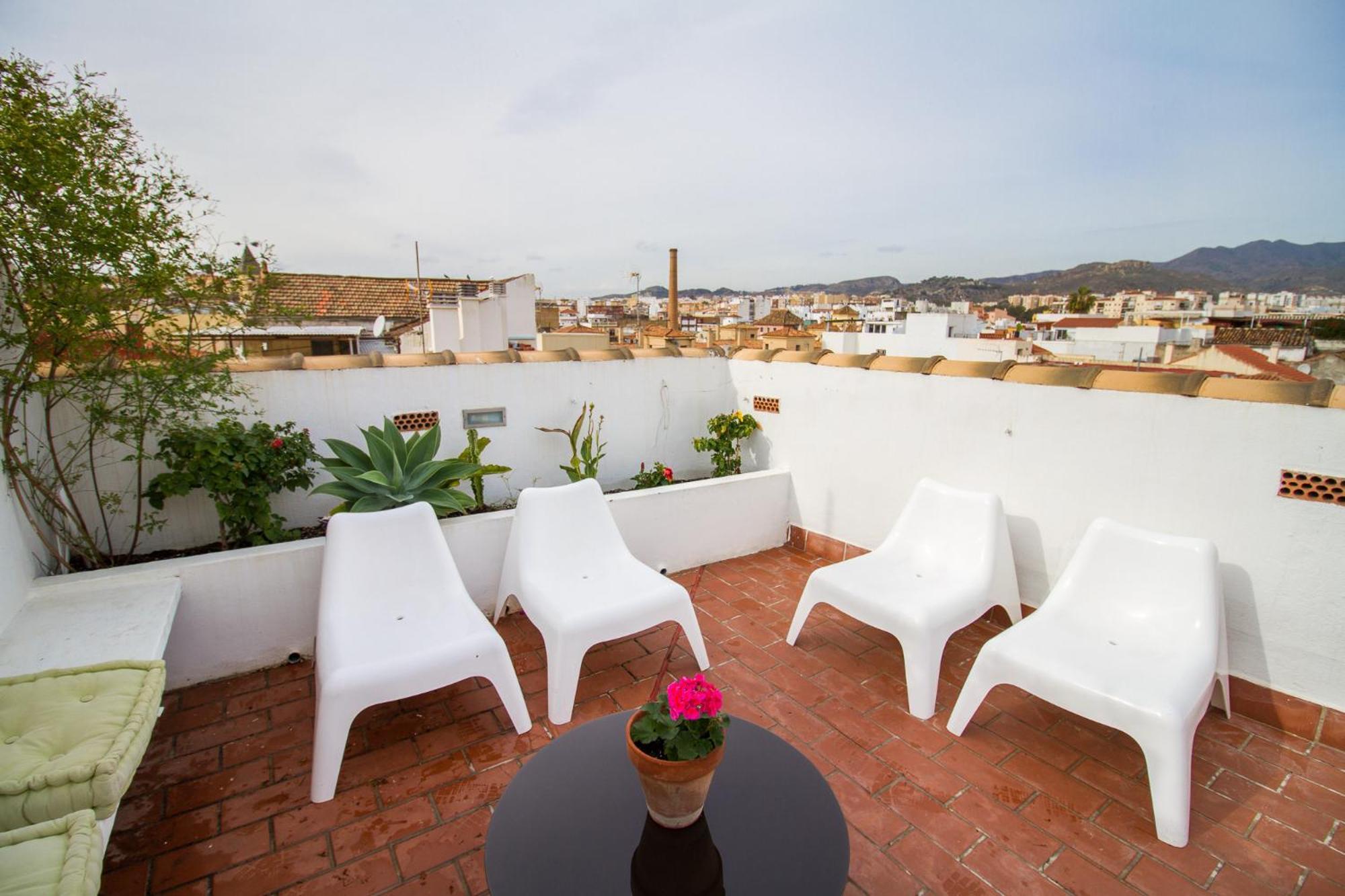 C20 - Adorable Apartment In The Center With Sun Terrace مالقة المظهر الخارجي الصورة