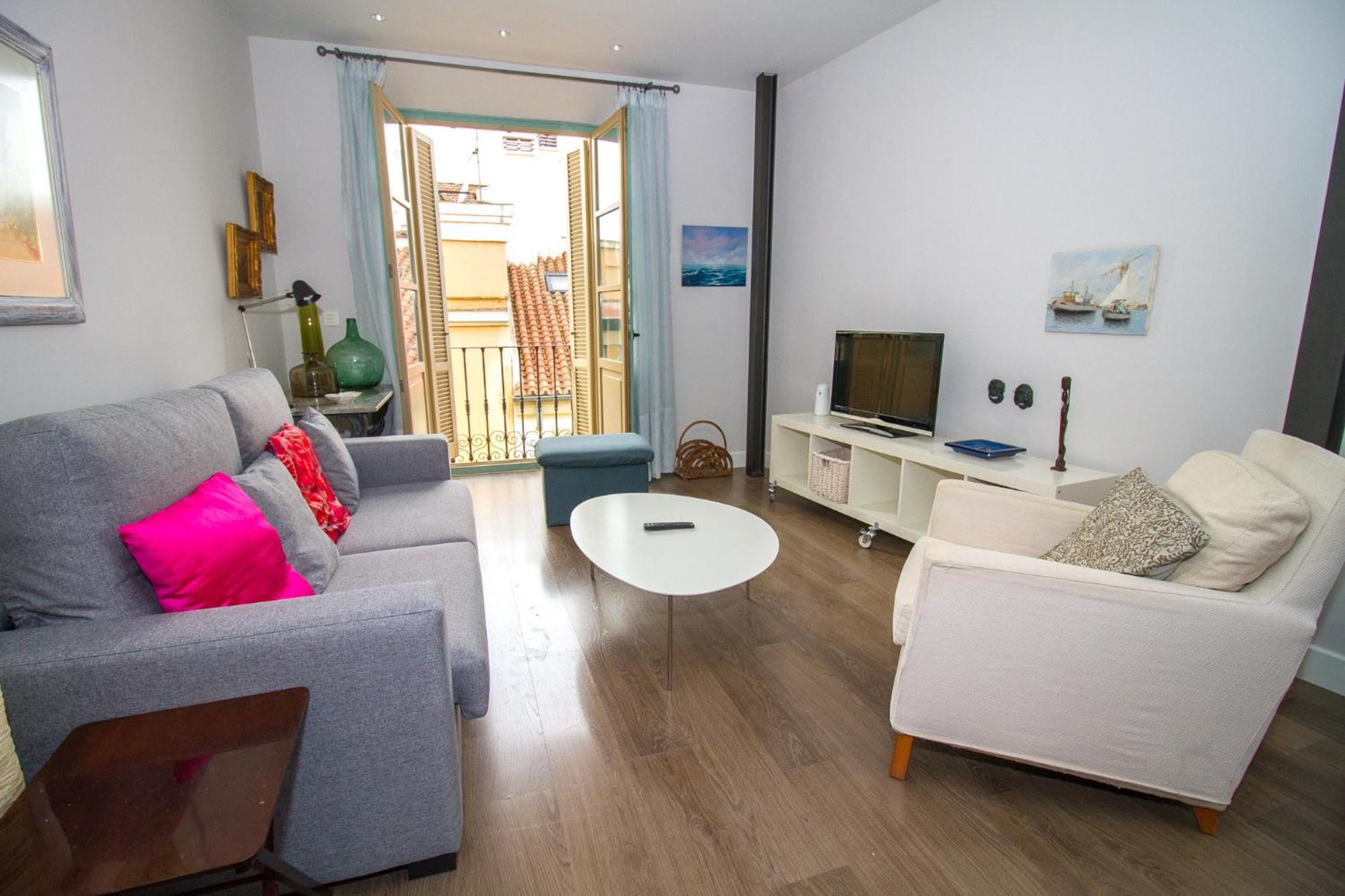 C20 - Adorable Apartment In The Center With Sun Terrace مالقة المظهر الخارجي الصورة